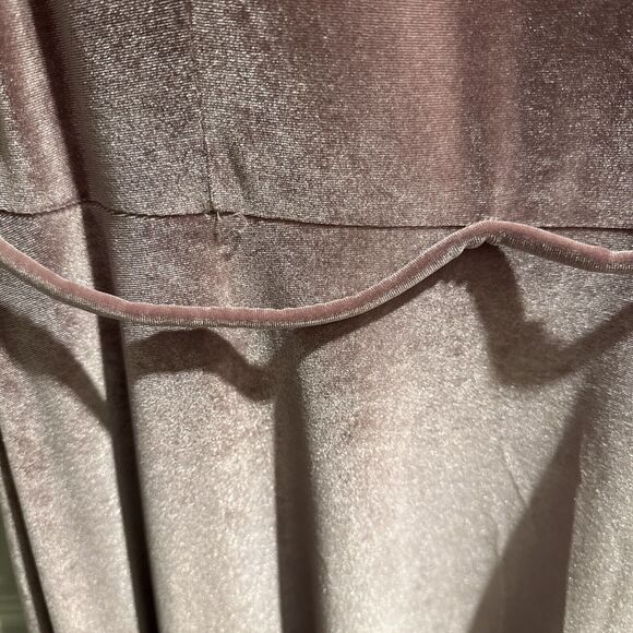 MORI LEE madeline gardner stretch velvet bridesmaid dress Prom Y2K *needs Repair - Picture 5 of 9